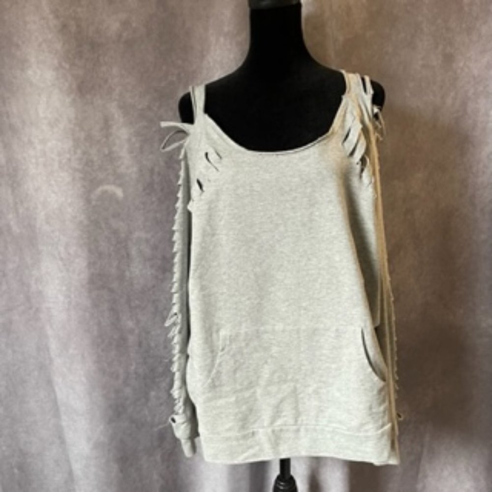 Venus Grey Long Sleeve Sweatshirt Size XL